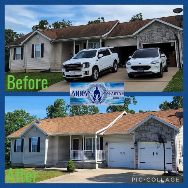 Roof Wash in Waynesville, MO